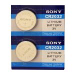 باتری سکه ای سونی مدل CR2032 بسته 2 عددی